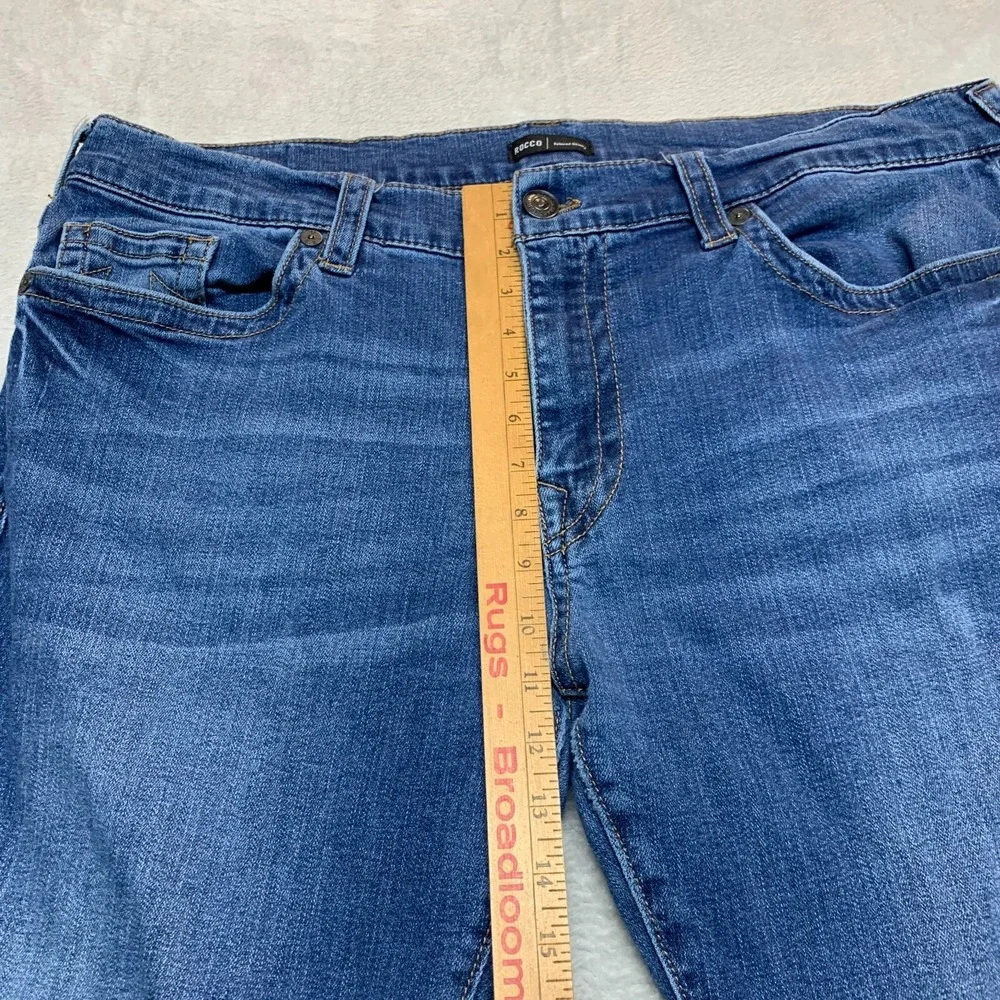 True Religion‎ Rocco Relaxed Jeans Men's 41x33 Blue Denim 5-Pockets